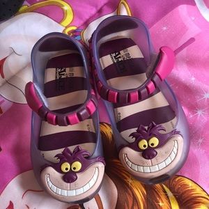 Mini Melissa + Alice in Wonderland, clear (size 7)